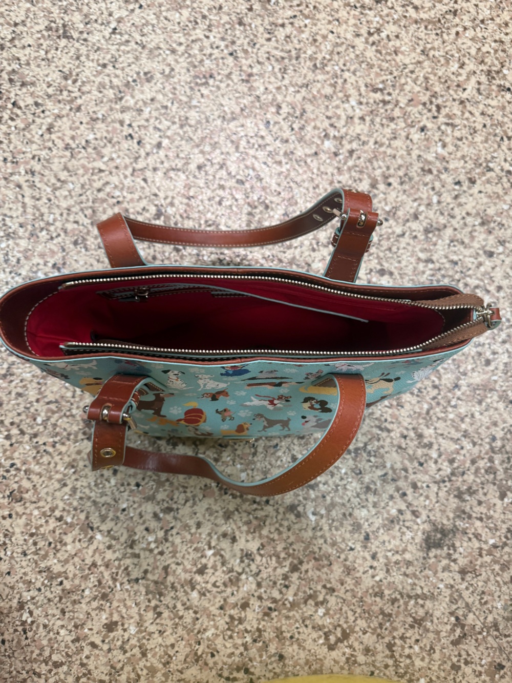 Lot of 2 Disney Dooney and Bourke Purses - Dogs and Disneyland/WDW - Picture 9 of 16